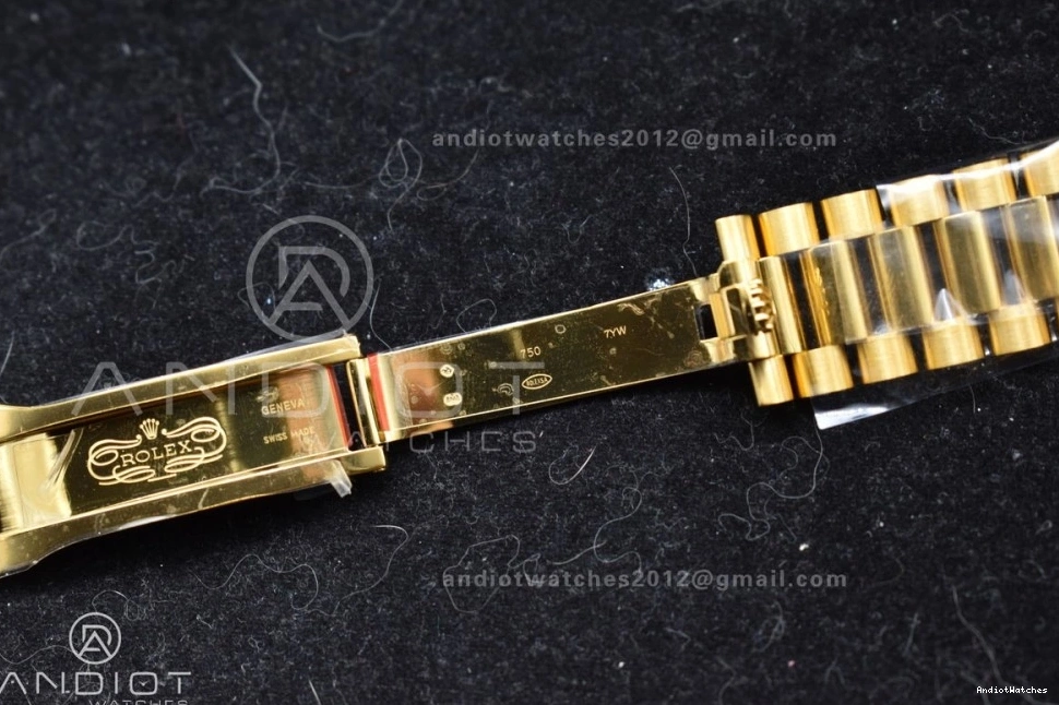 664 228238 Bracelet Dial VR3255 Edition (Gain ZeroBulk President 1:1 Date YG Best Silver ARF On Day Weight) Roman 40 0320